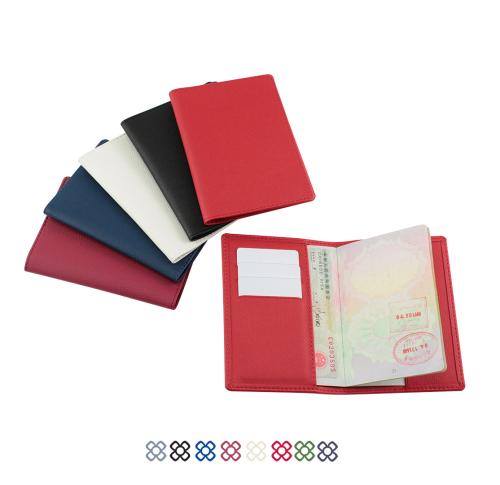 Luxury Branded Passport Wallets In Eco Recycled Como.