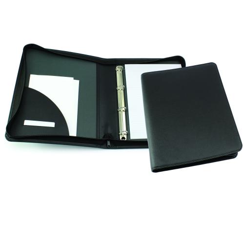 Como Recycled a4 Zipped Ring Binder