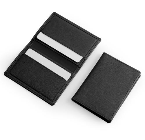 Recycled Como Black Credit Card Case