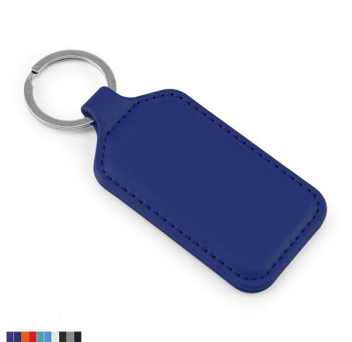 Porto Recycled Rectangular Key Fob in a choice of 10 colours.