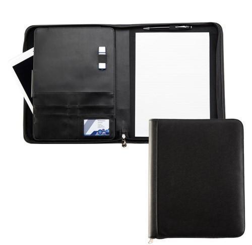 Houghton A4 Deluxe Zipped Conference Folder with Padded Tablet Pocket