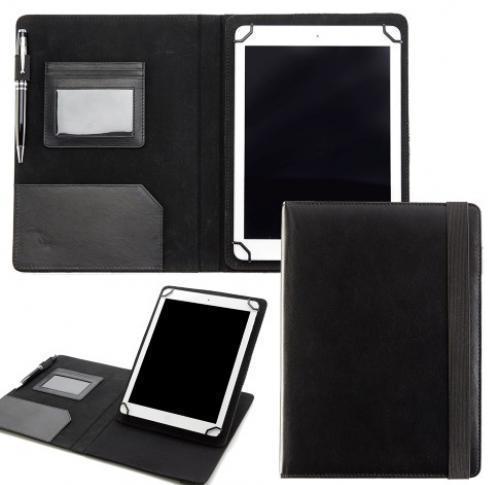 Sandringham Nappa Leather Adjustable Tablet Case with Multi Position Stand