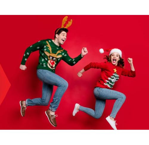 bespoke knitted christmas jumpers