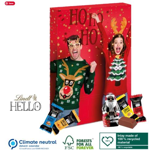 Lindt Chocolate Advent Calendar Hello Mini Sticks Of Chocolate