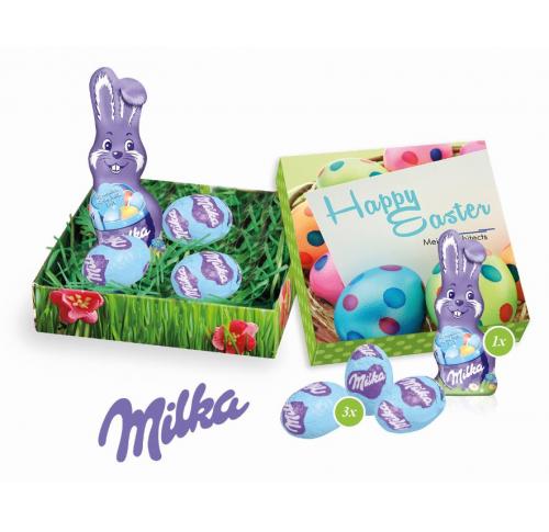 Milka Square Easter Nest Box