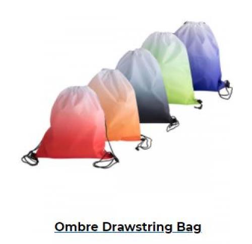 Ombre Drawstring Bag / Sports Bag