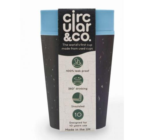 100% Recycleable Takeaway Coffee Cup 8oz Circular & Co