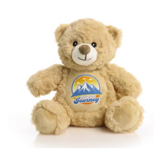 Custom Printed Tummy Eco 20cm Honey Catherine Bear