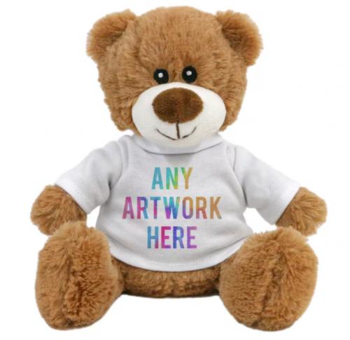 ECO 17cm Charlotte Bear With Printed T-shirt
