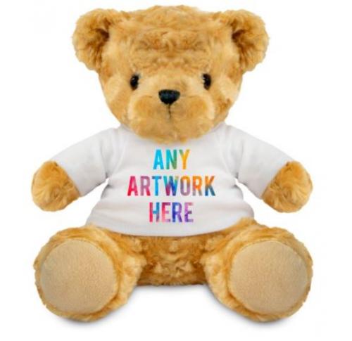 19cm Victoria Teddy Bear With T Shirt