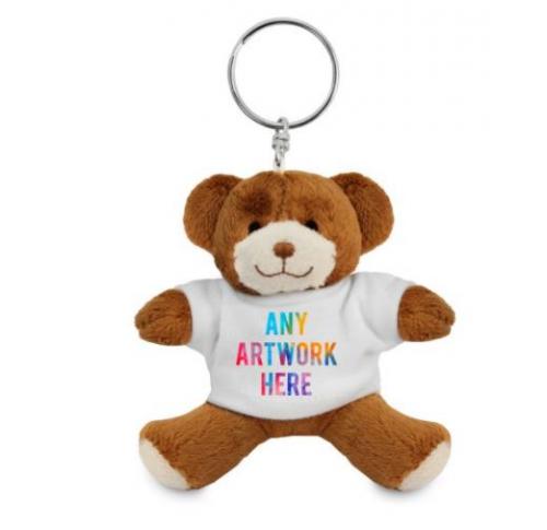 Promotional 9cm George Key Rings Teddy Bear