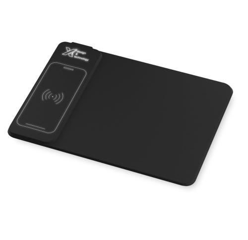  Light-up Logo Wireless Phone Charging Mouse Pad
