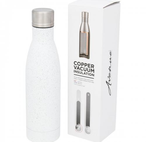 Vasa speckled copper vacuum insulated bottle