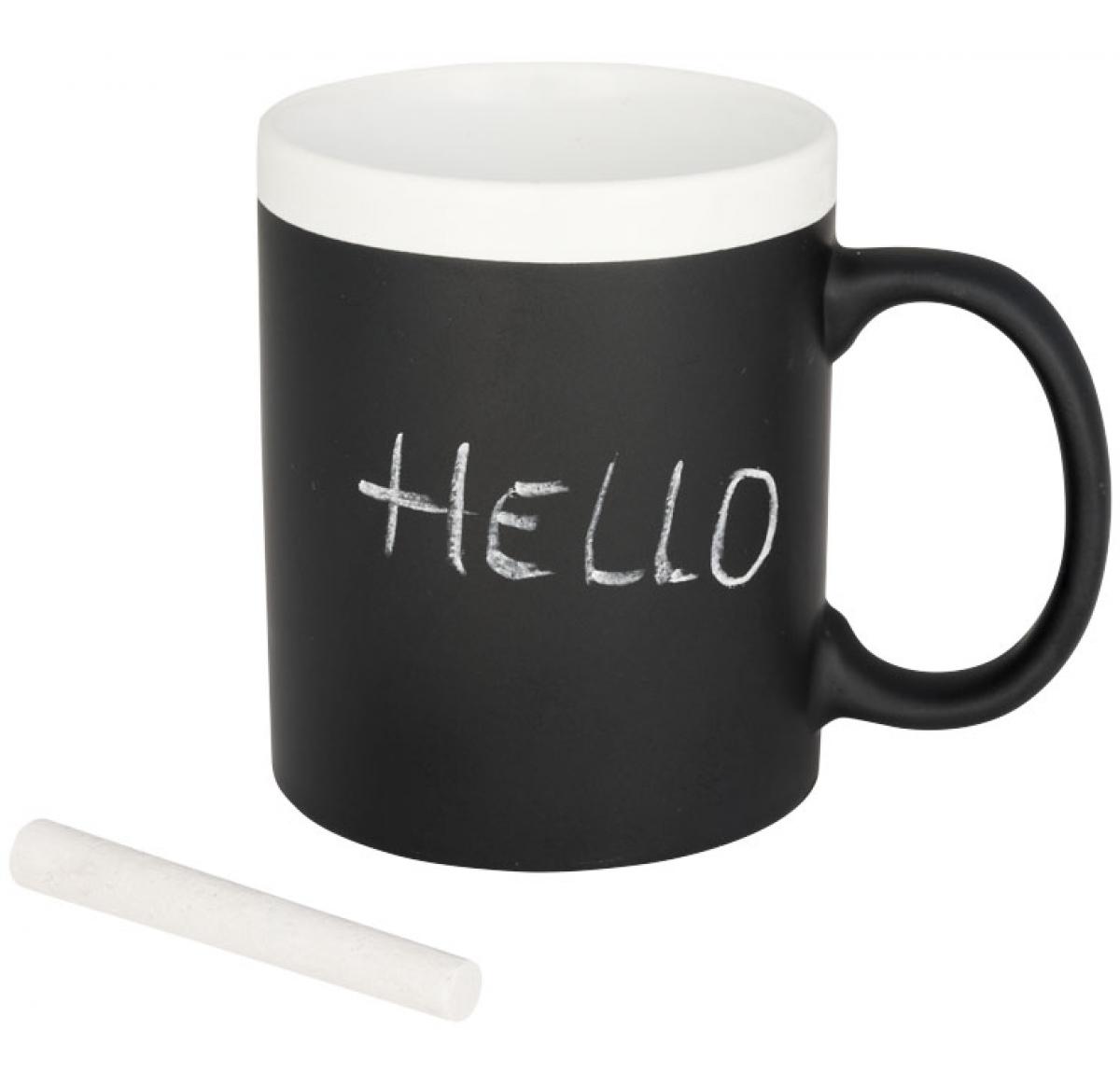 Printed Promotional Chalk Write Blackboard Mugs