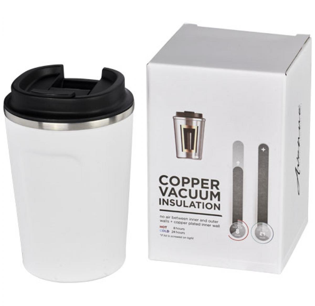 CustomThor 360 Ml Leak-proof Copper Vacuum Travel Coffee Tumblers