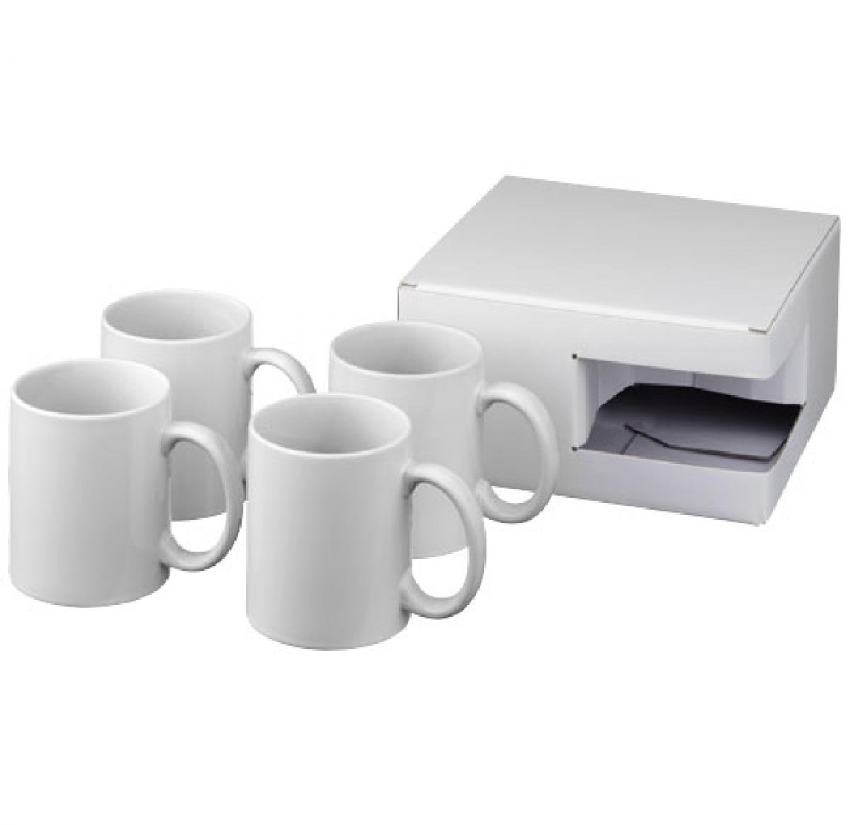Printed Ceramic Sublimation Mugs 4-pieces Gift Sets