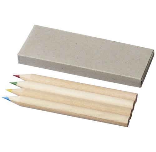4-piece Coloured Pencil Set