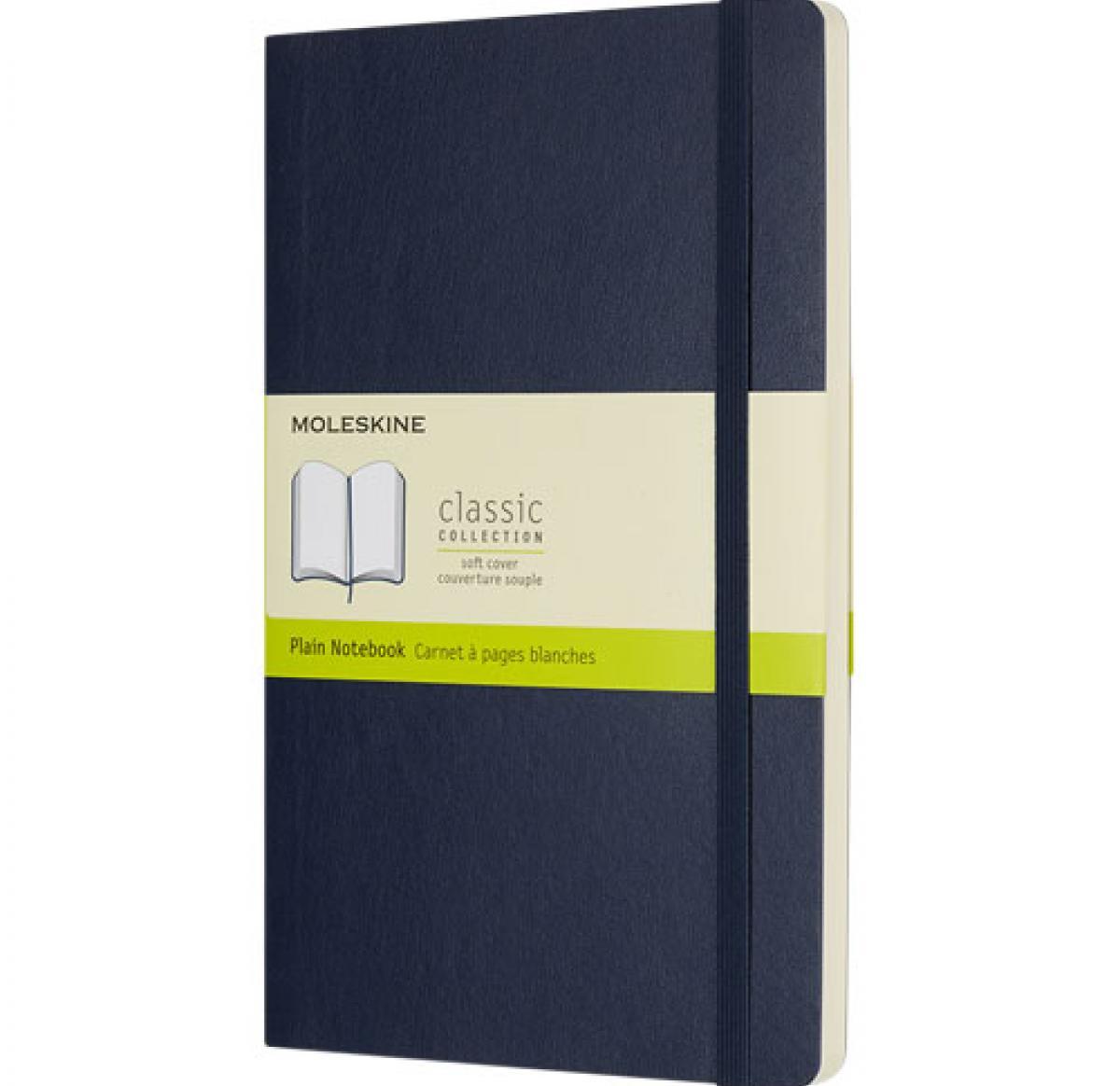 Moleskine Soft Cover Notebook Large - 192 Plain Pages