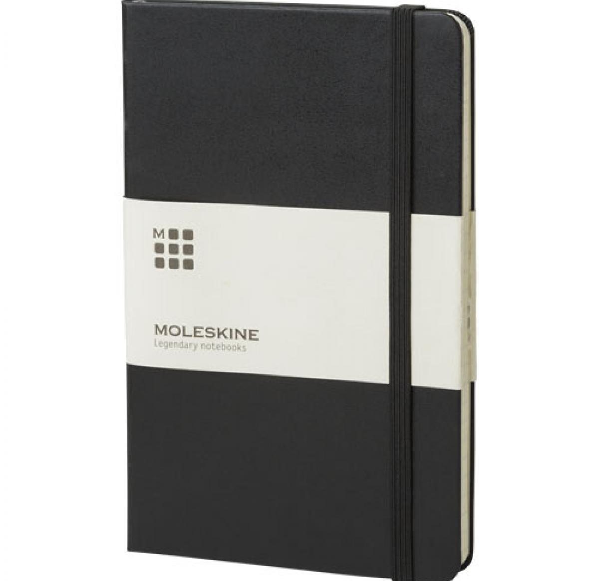 Branded Moleskine Classic L Hard Cover Notebooks - Squared