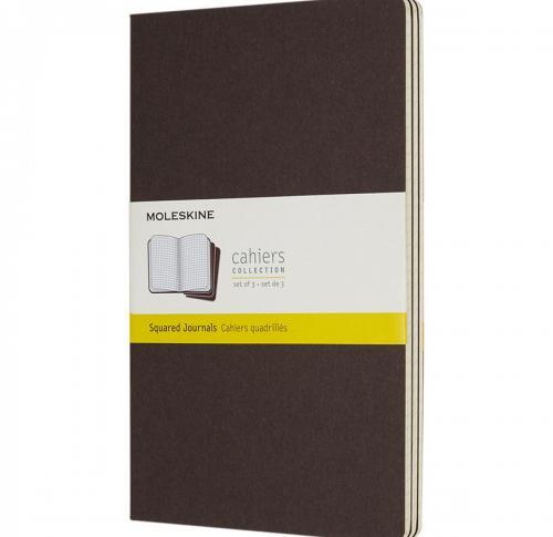 Moleskine Cahier Journals L - Squared Printed Logo