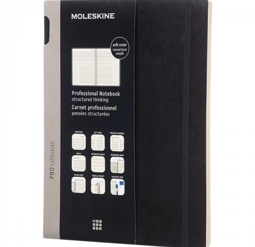 Printed Moleskine Notebooks Pro XL Soft Cover