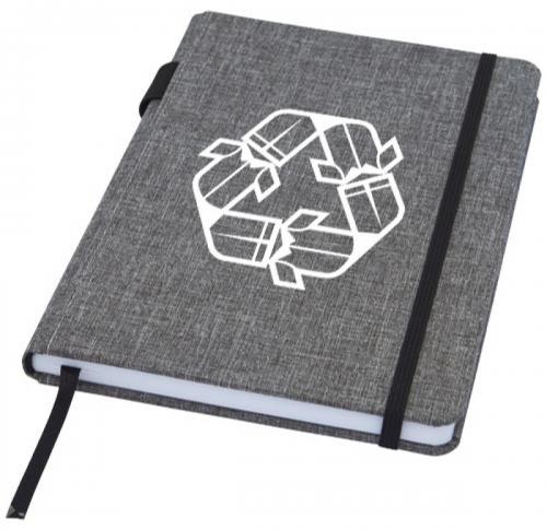 Printed Recycled Marksman Orin A5 RPET Notebooks