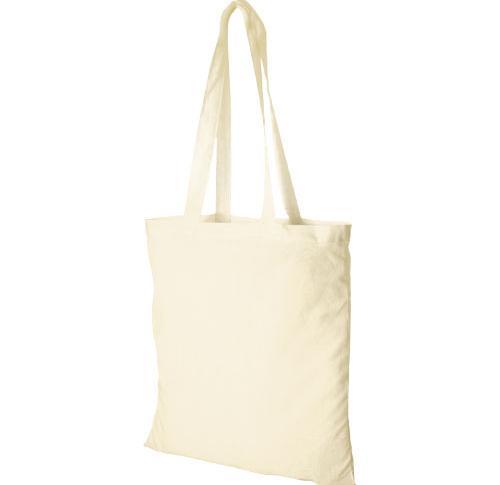 Peru Cotton Tote Bag - Natural
