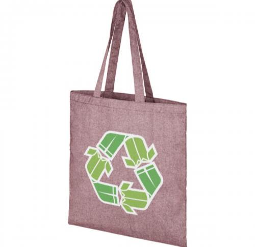 Printed Promotional Recycled Tote Bags Pheebs 210 G/m - Heather