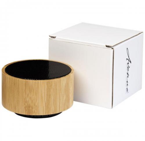 Branded Bamboo Bluetooth® Wireless Mini Portable Speakers