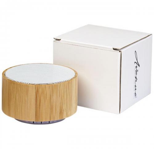Branded Bamboo Bluetooth® Wireless Mini Portable Speakers
