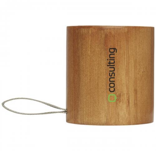 Custom Eco Bamboo Bluetooth® Wirless Portable Mini Speaker 