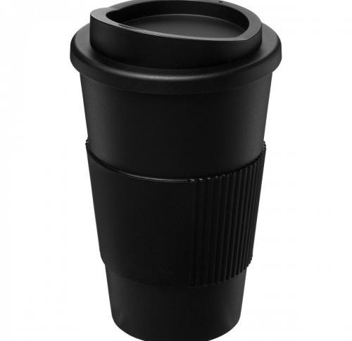 Branded Americano® 350 Ml Insulated Tumblers With Grip Reusable Coffee Cups