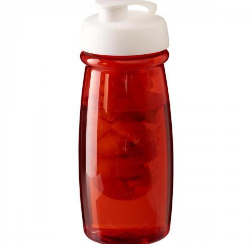 H2O Pulse® 600 ml flip lid sport bottle & infuser