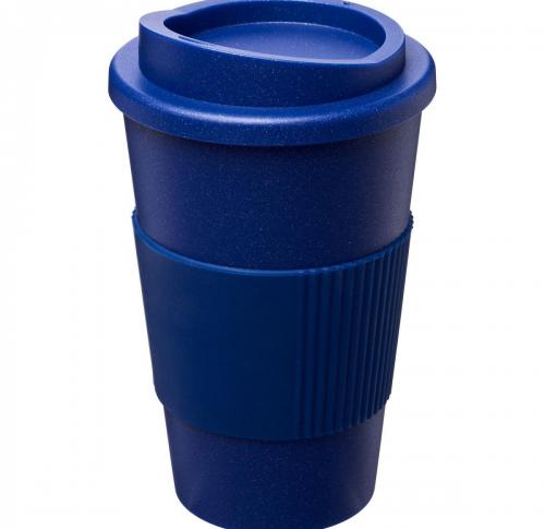 Branded Reusable Americano® Midnight Grip 350 Ml Insulated Tumbler Coffee Cups