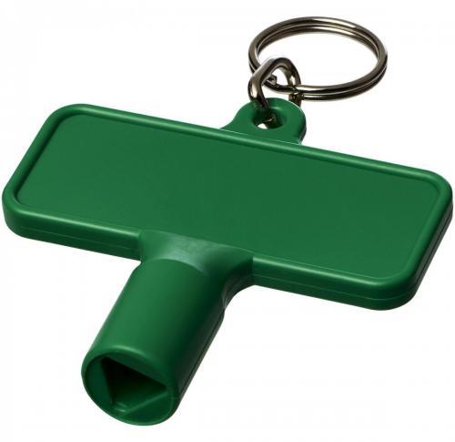 Maximilian rectangular utility key keychain 