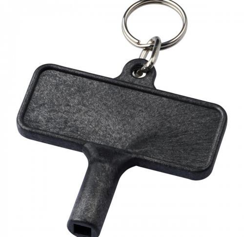 Custom Printed Large Plastic Custom Radiator Keys With Keychain