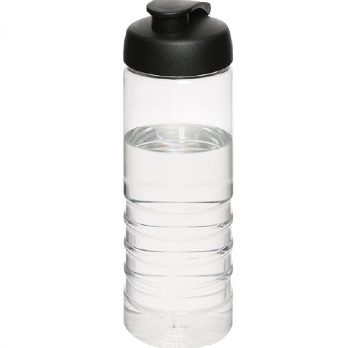 H2O Treble 750 ml flip lid sport bottle