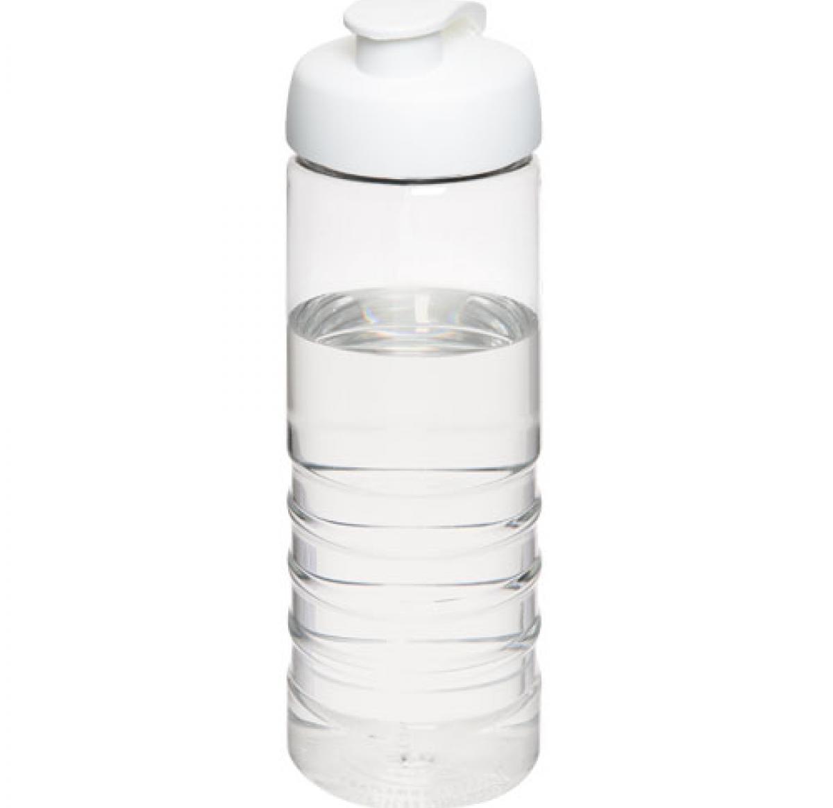 H2O Treble 750 ml flip lid sport bottle