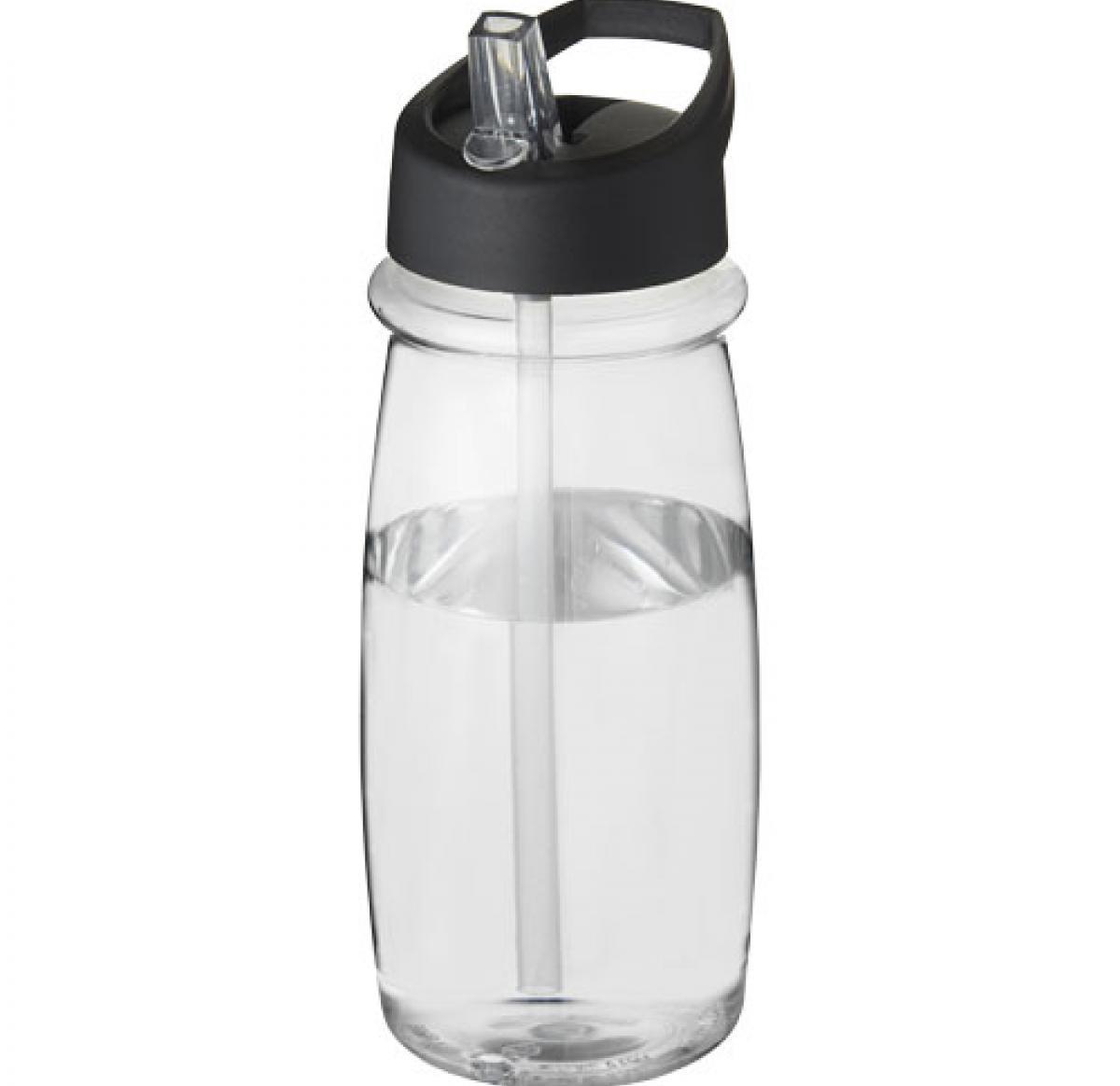 Custom Printed Flip Straw Water Bottles Reyclable PET 500ml