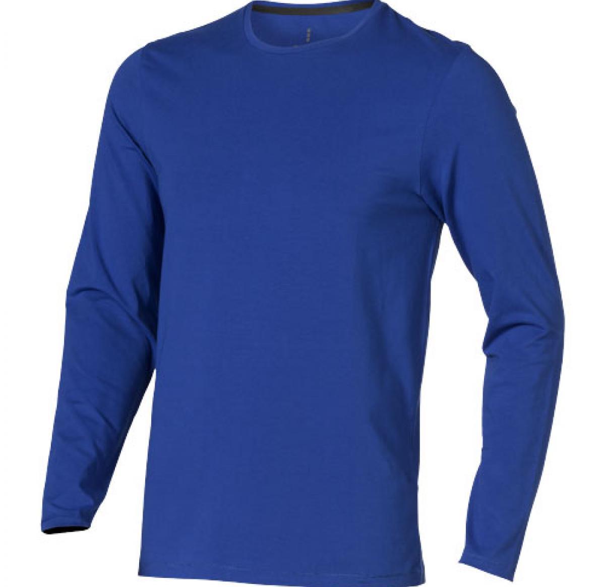 Elevate Ponoka long sleeve men's organic t-shirt