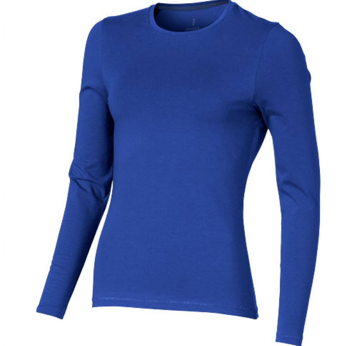 Elevate Ponoka long sleeve women's organic t-shirt