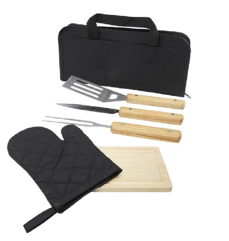 Custom Branded Gratar 5-piece BBQ Sets