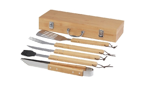 Custom Branded Churras 5-piece BBQ Tool Sets