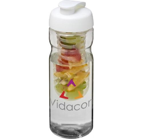 Promotional H2O Base® 650 Ml Flip Lid Sport Bottle & Infuser