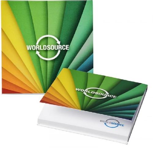 Sticky-Mate® soft cover squared sticky notes 75x75 - 50 pages