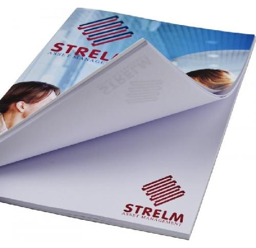 Desk-Mate® A5 notepad wrap over cover - 100 pages