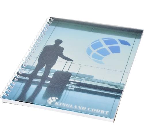 A5 Wire Bound Notebook 100 Pages Full Colour Print