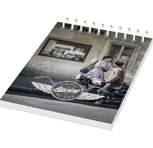 Desk-Mate® wire-o A6 notebook PP cover - 50 pages