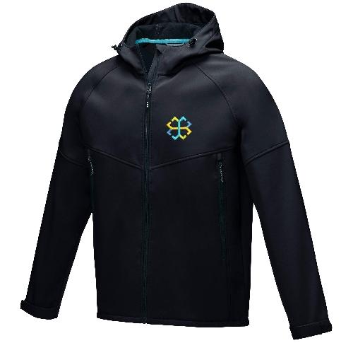 Coltan Men’s GRS Recycled Softshell Jackets Embroidered Logo