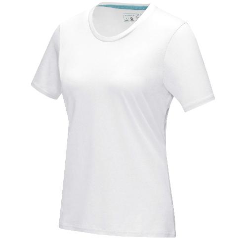 Printed Promotional Azurite Short Sleeve Women’s GOTS Organic T-shirts